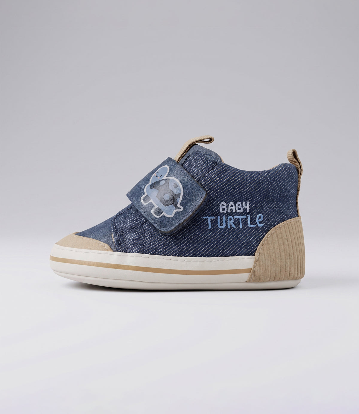 Zapatilla recién nacido baby turtle 15 / Azul