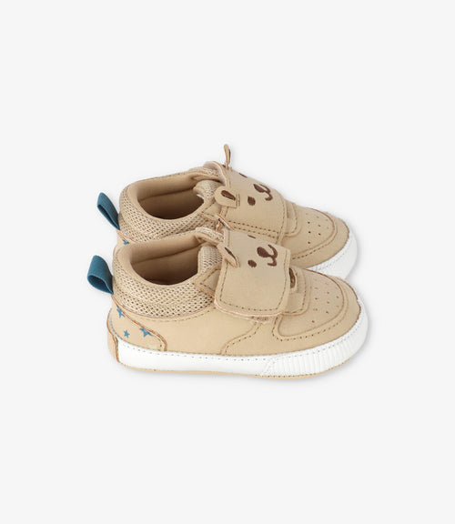 Zapatilla recién nacido con conejito