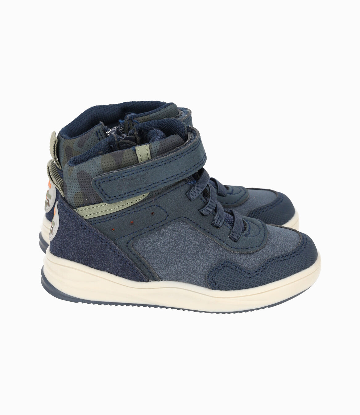 Botín bebé niño camo 19 / Azul