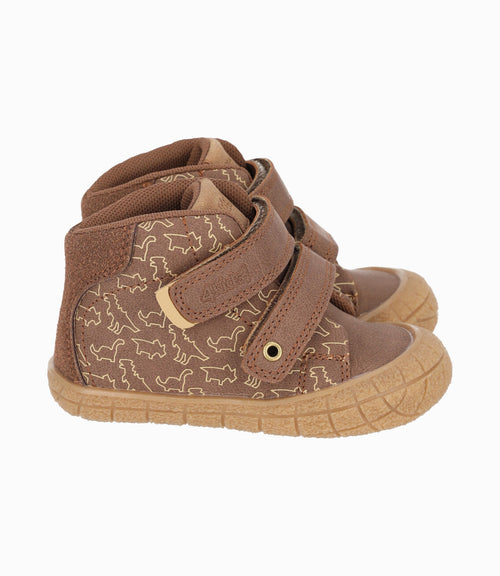 Botín bebé niño básico 19 / CAFÉ