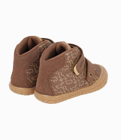 Botín bebé niño básico 19 / CAFÉ