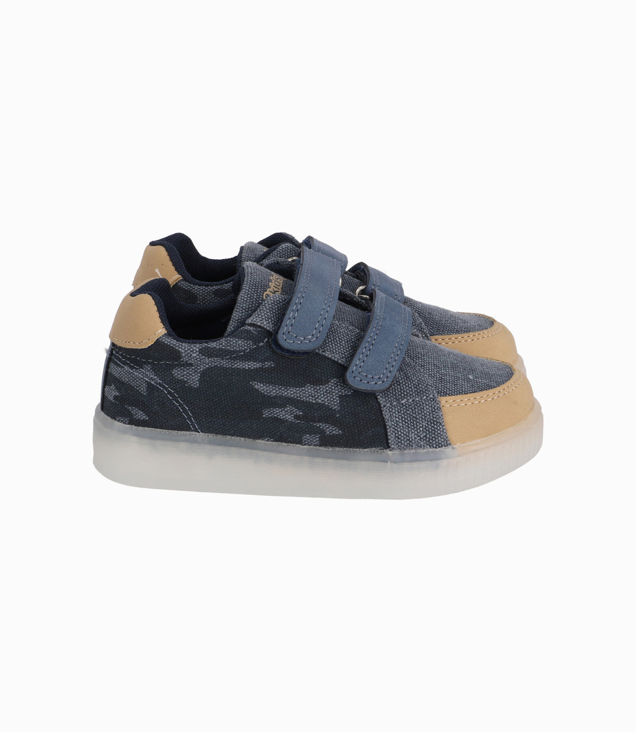 Zapatilla Bebé Niño Con Luces Azul 19 / Azul