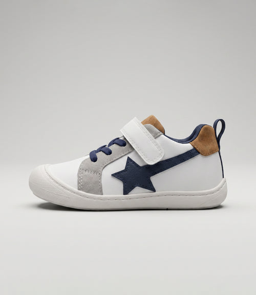 Zapatilla bebé niño ergonómica 19 / Blanco