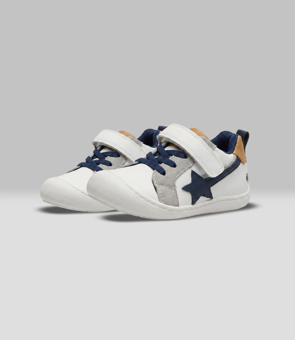 Zapatilla bebé niño ergonómica 19 / Blanco