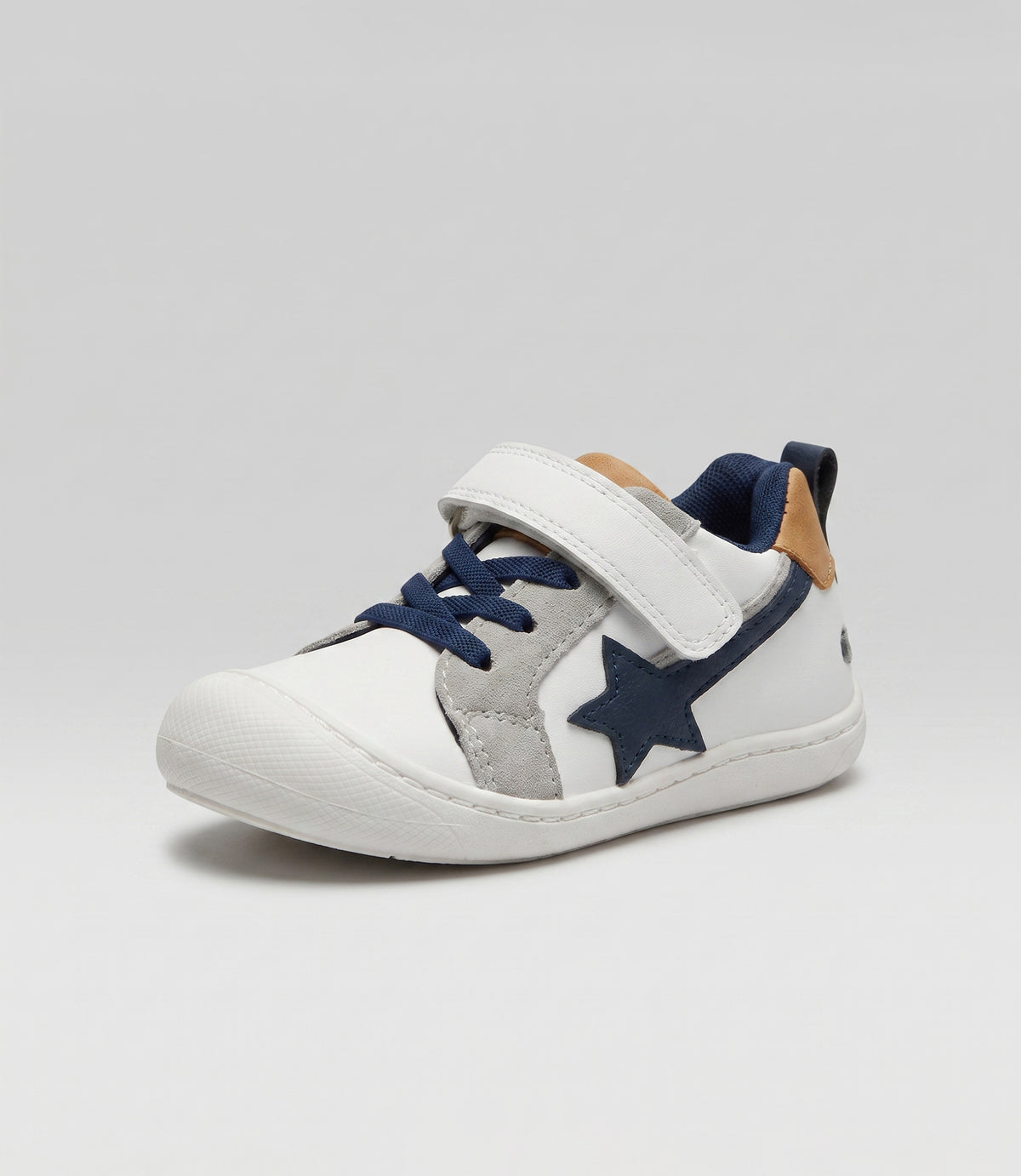 Zapatilla bebé niño ergonómica 19 / Blanco
