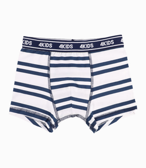 Set 2 Boxers Niño De Algodón Azul