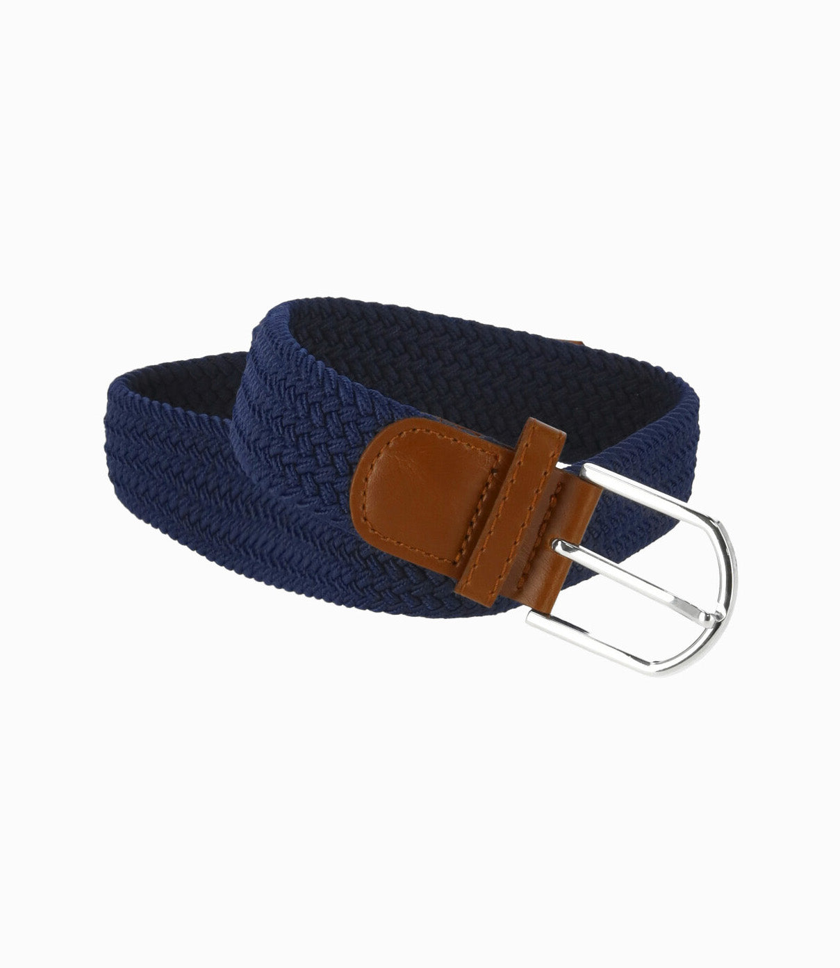 Cinturón niño trenzado Talla única / Azul Marino