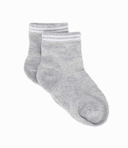 Calcetín niño básico 0-1 años / Gris