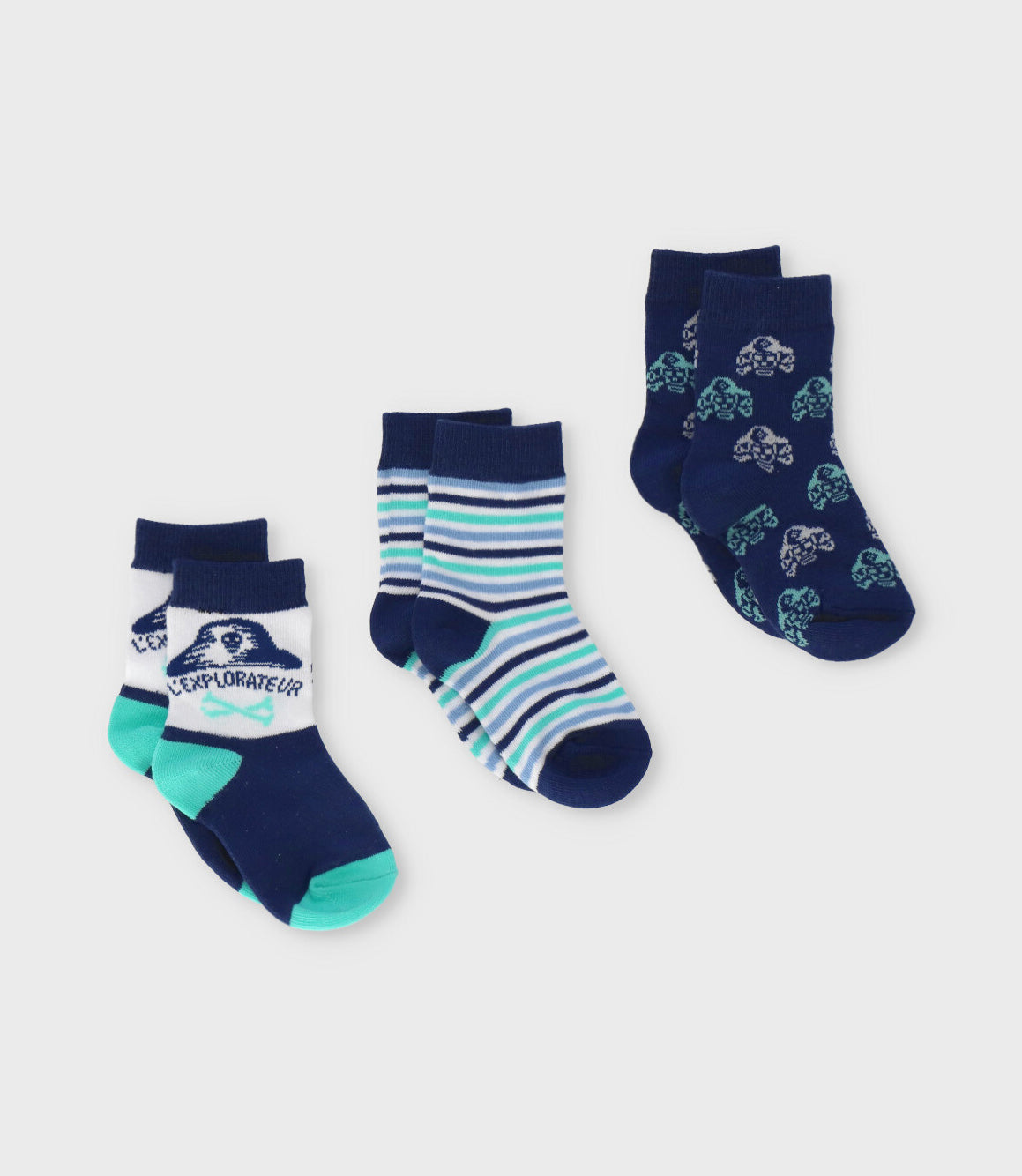 Pack calcetín niño 3 pares