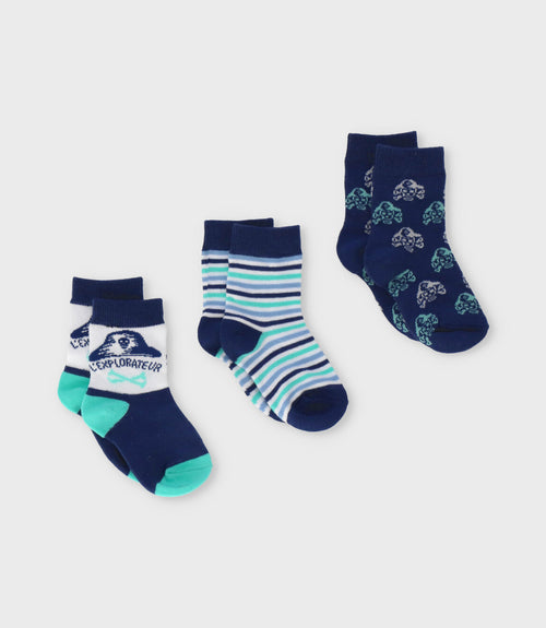 Pack calcetín niño 3 pares