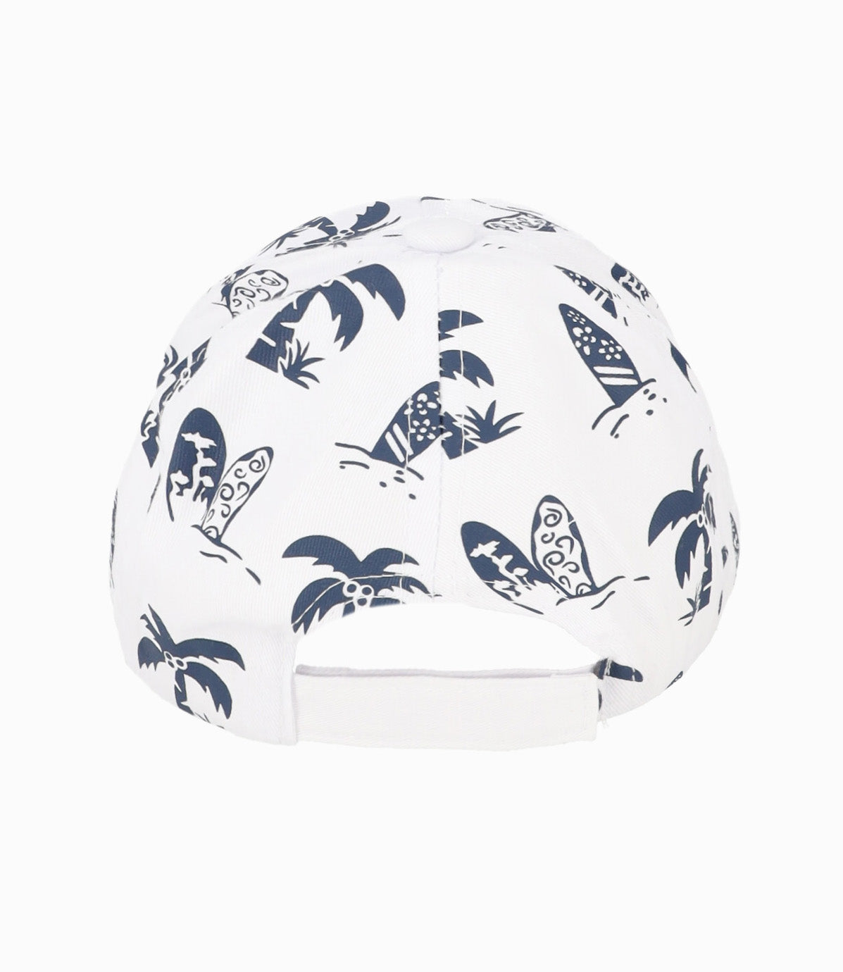 Jockey niño palmeras Talla única / Azul