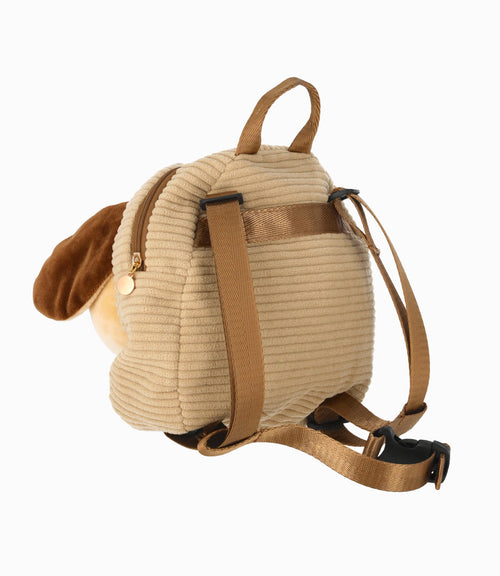 Mochila niño con perrito Talla única / Café