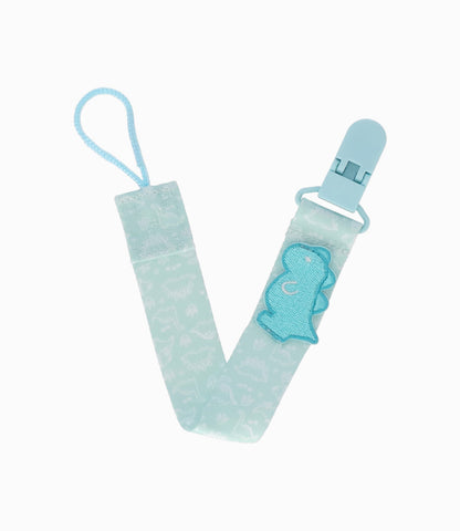 Porta chupete recién nacido de dinosaurio