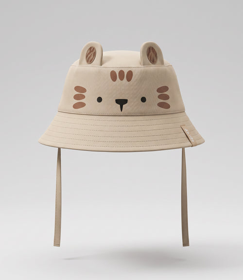 Gorro recién nacido bucket 0-6 meses / Beige