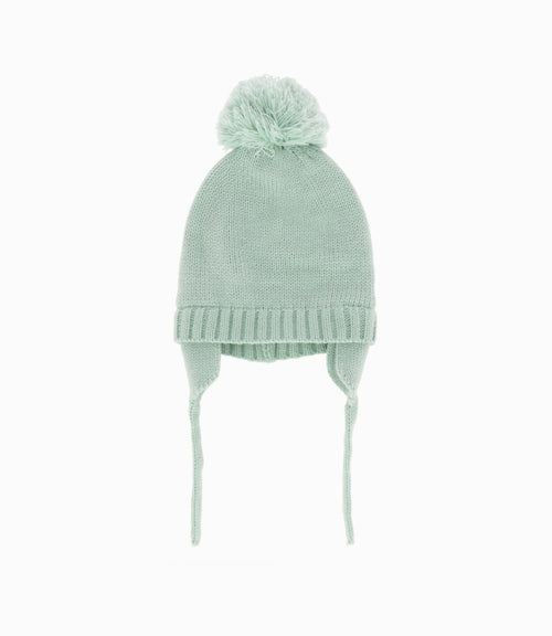 Gorro Recién Nacido Pompon