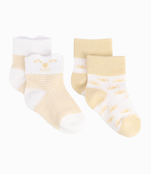 Pack Calcetín Recién Nacido Dos Pares