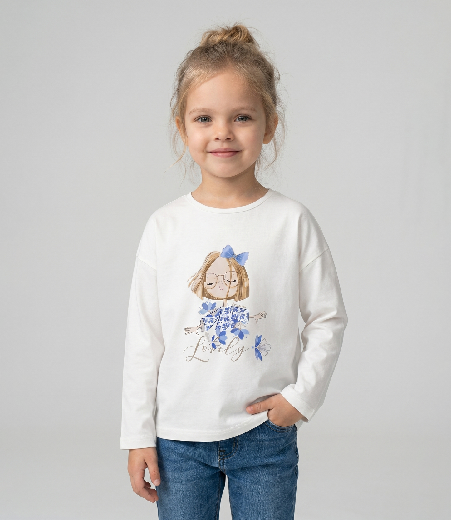 Polera bebé con estampado
