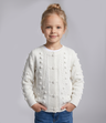 Chaleco bebé cardigan con bordados