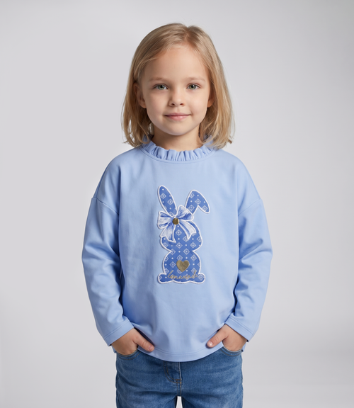 Polera bebé con conejo