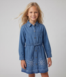 Vestido niña de denim