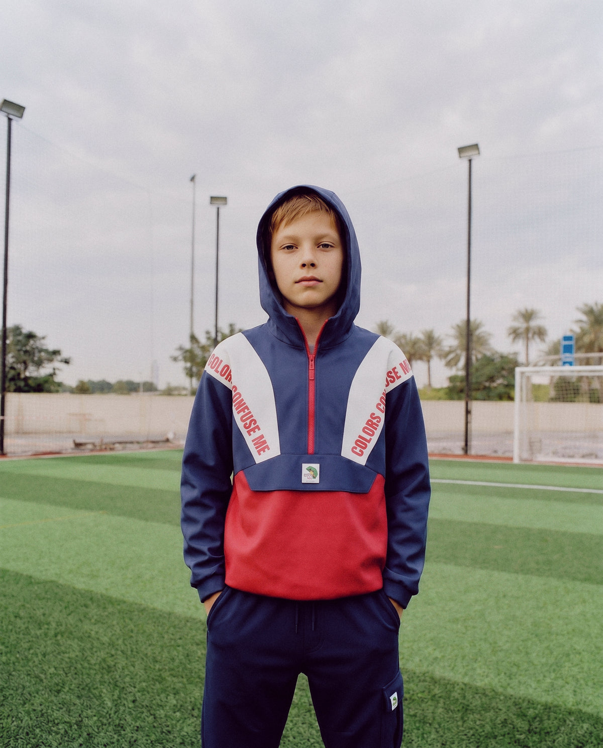 Chaqueta niño cortaviento