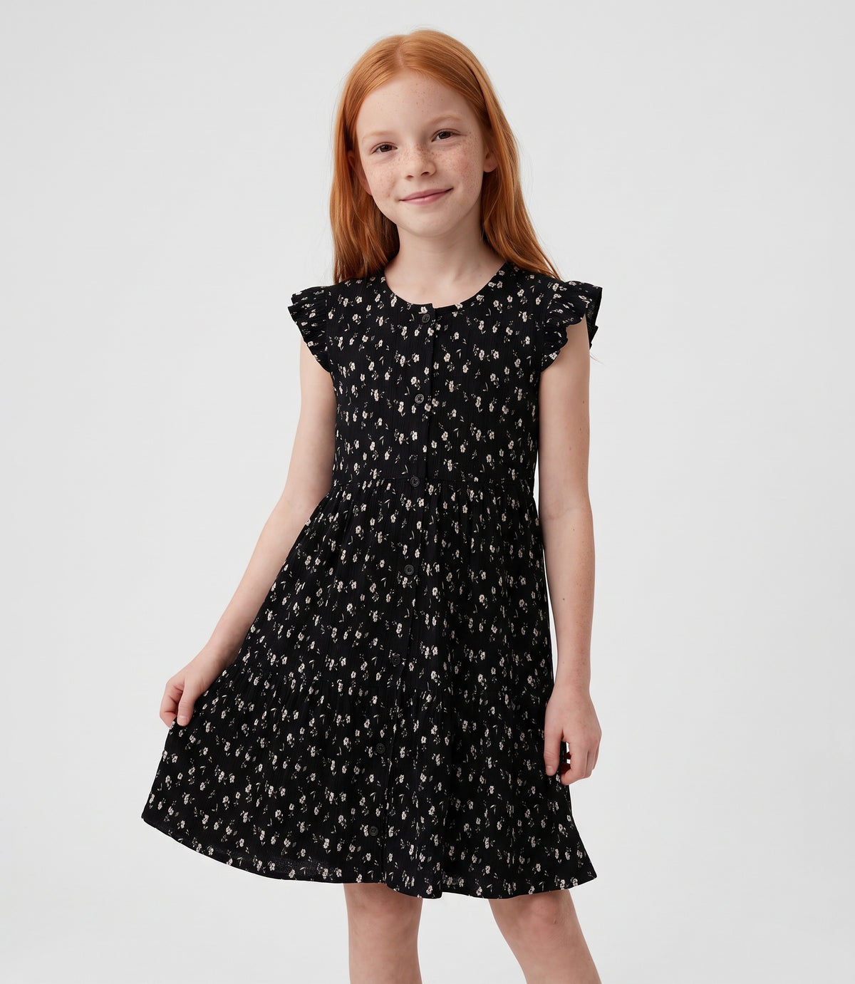 Vestido niña floreado