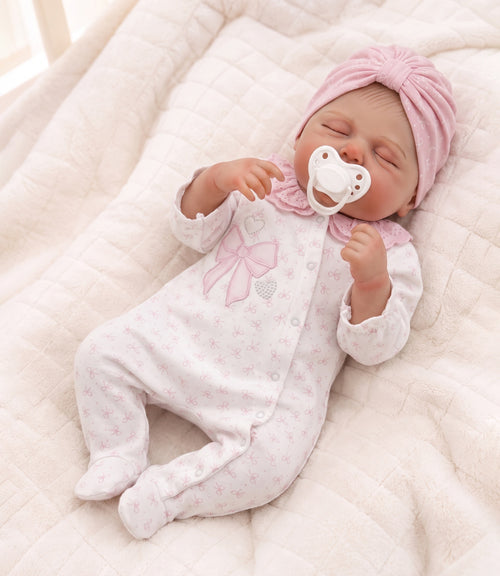 Muñeca baby reborn bow and cherry