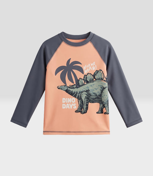 Traje de baño niño polera