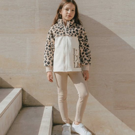 Conjunto niña animal print
