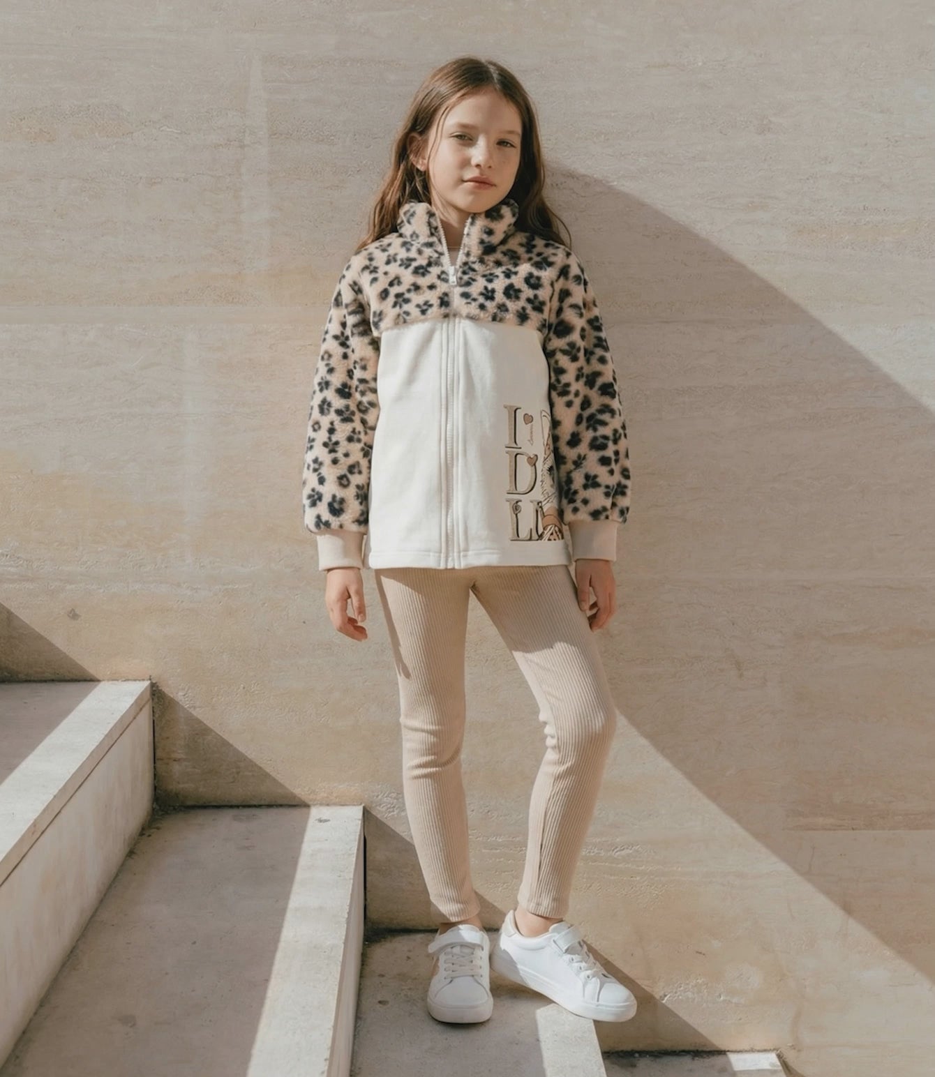 Conjunto niña animal print