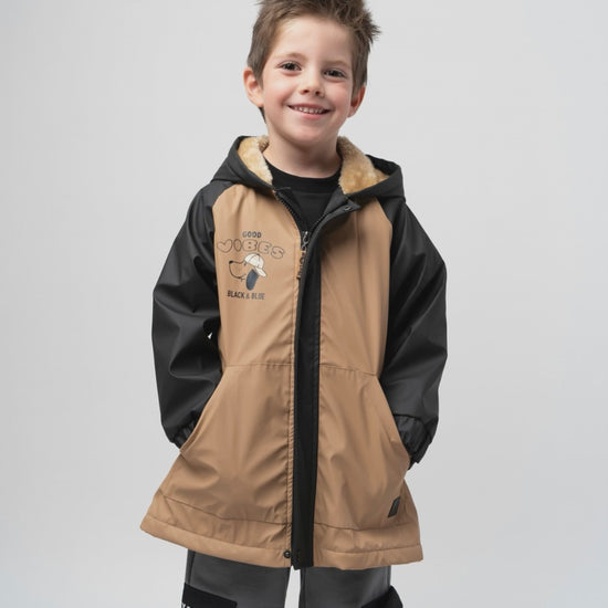 Chaqueta niño engomada