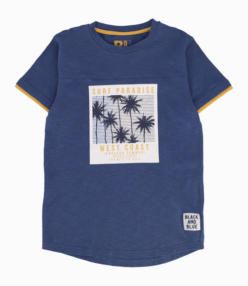 Polera Con Estampado Niño