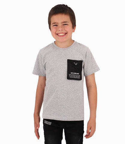 Polera Niño Con Bolsillo de Diseño Ajustable