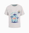 Polera Con Frase Estampada Bebé Niño Gris