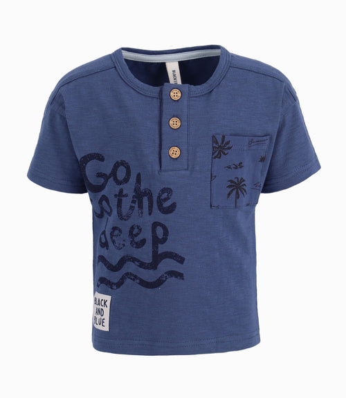 Polera Con Bolsillo Bebé Niño