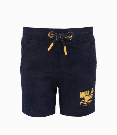 Bermuda Con Estampado Algodón Bebé
