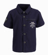 Camisa Bebé Join Me Black and Blue Azul Marino