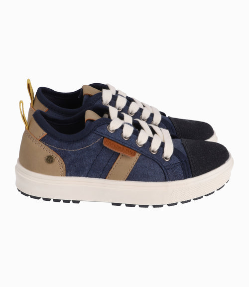 Zapato Urbano Niño Azul Marino Black and Blue