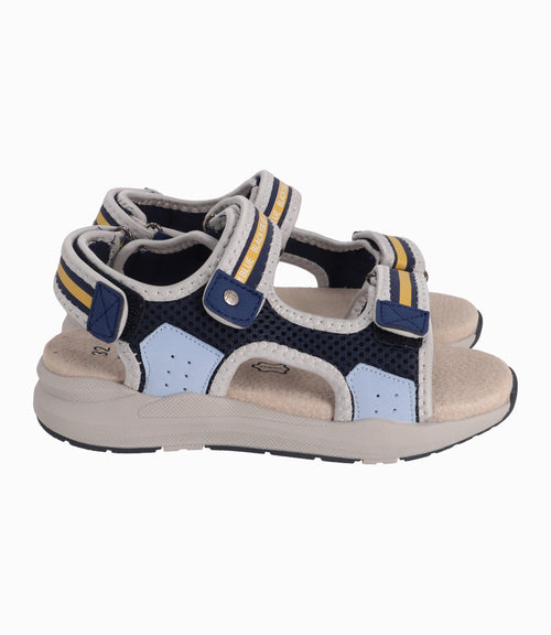 Sandalia Chunky Niño Azul Black and Blue