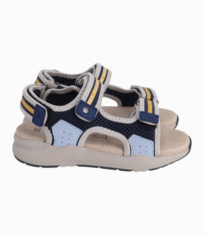 Sandalia Chunky Niño Azul Black and Blue