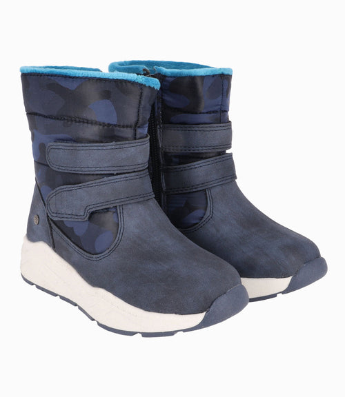 Bota Blue Camouflage Niño Azul Black and Blue