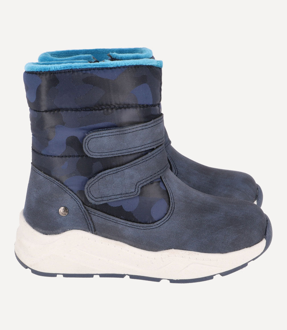 Bota Blue Camouflage Niño Azul Black and Blue