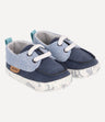 Zapato Casual Recién Nacido Denim Azul Black and Blue