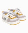Zapatilla Con Cebra Recién Nacido Blanco