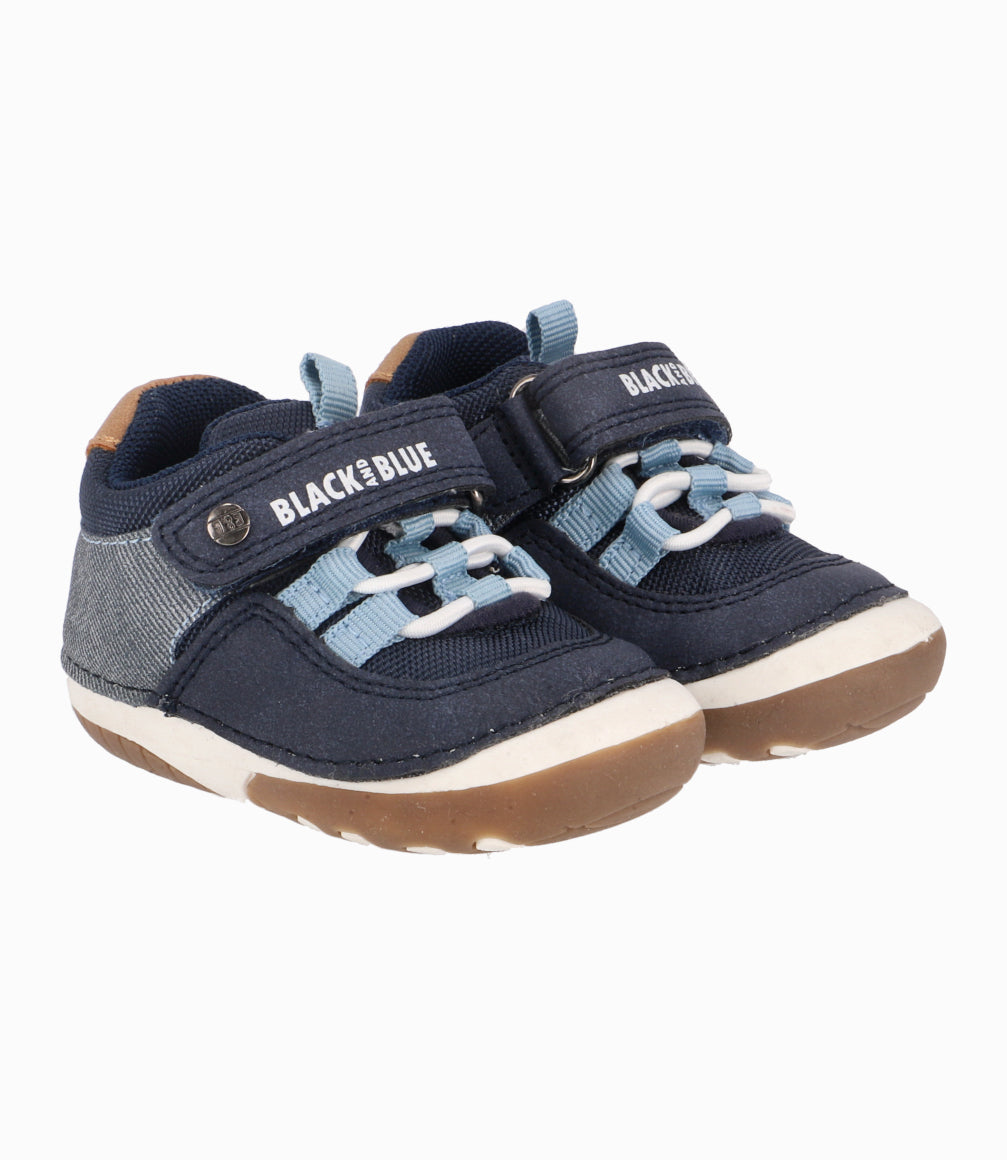 Zapatilla Con Detalles Menta Gateador Denim