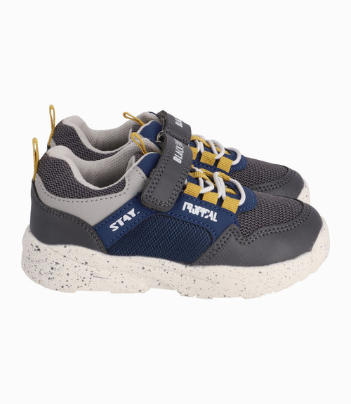 Zapatilla Con Estampado Bebé Niño Gris