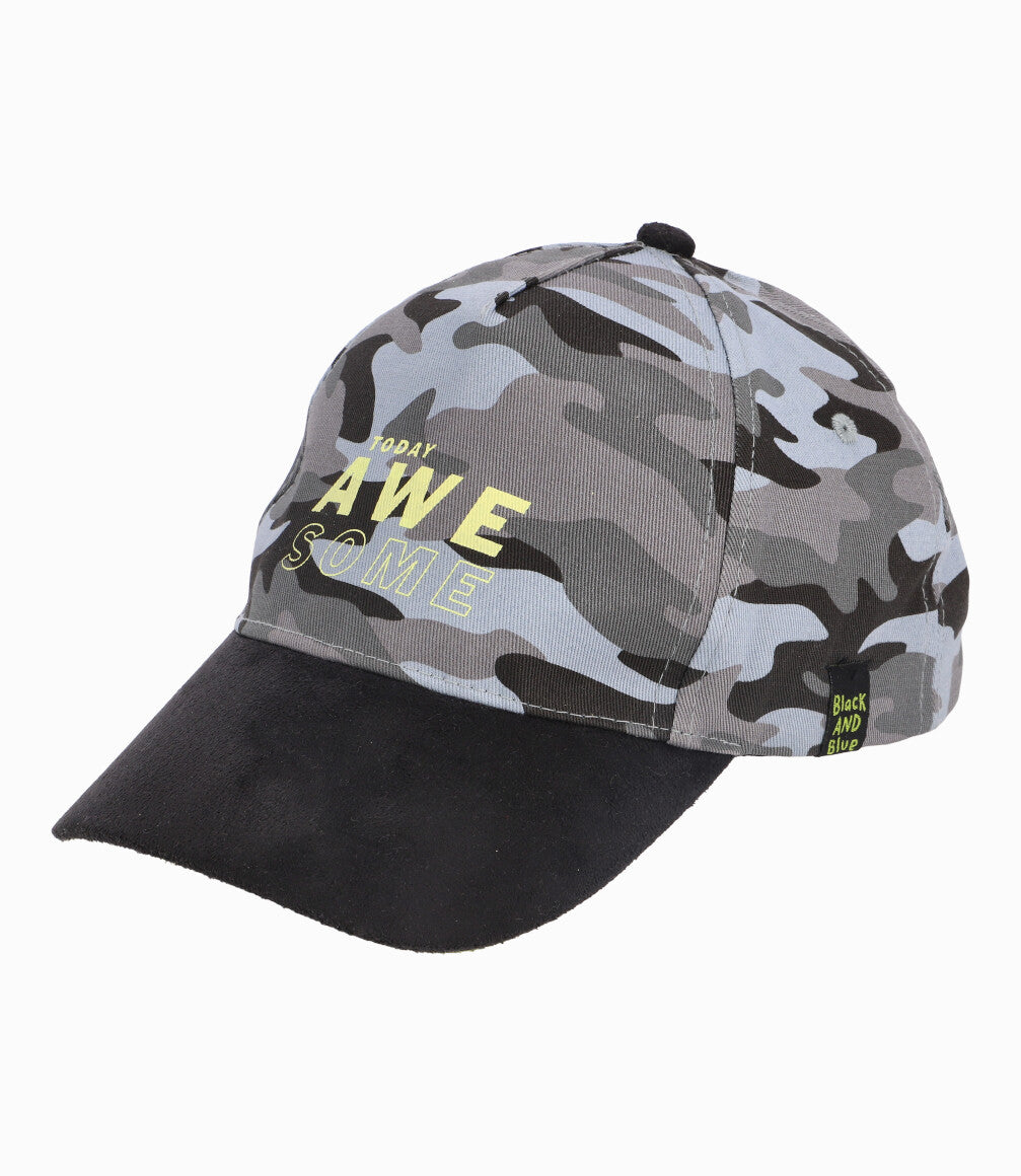 Jockey Con Estampado Militar Niño