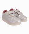 Zapatilla Con Estrellas Niña Base Gris