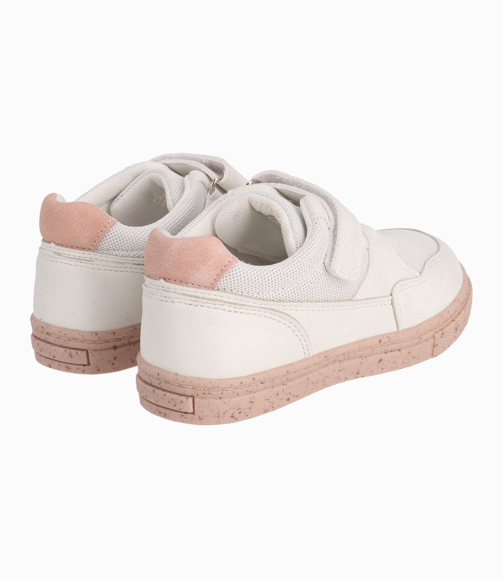 Zapatilla Niña Desgastada Blanco 27 / Blanco
