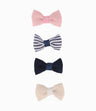 Set 4 Pinches Con Lazo Recién Nacida Varios 4 Kids